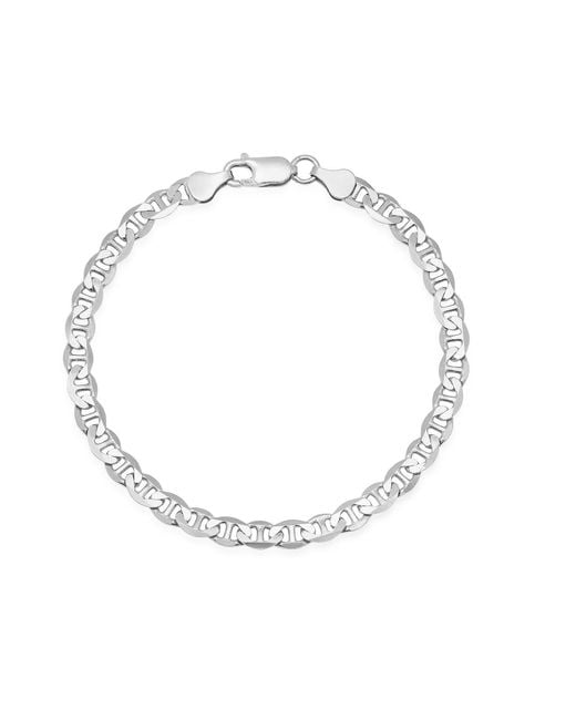 Kylie Harper Metallic Thick 8.5 Italian Gucci Mariner Chain Bracelet for men