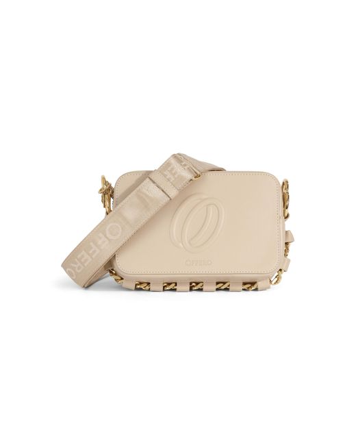 Offero Collection Natural Neutrals Cream Theft-Deterrent Crossbody