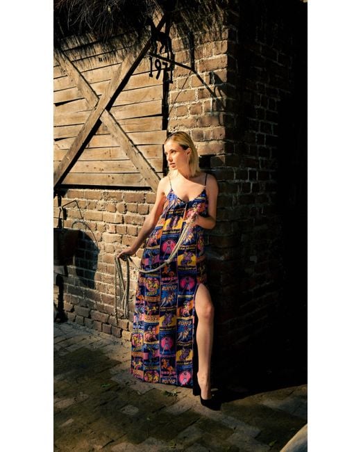 Any Old Iron White Rodeo Long Dress
