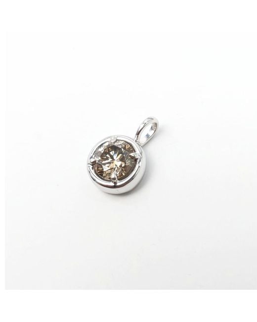 Rahul's Jewels White 1.05 Carat Genuine Diamond Round Solstice Pendant
