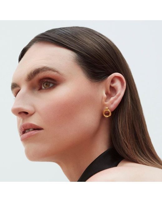 Muru Metallic Karma Studs