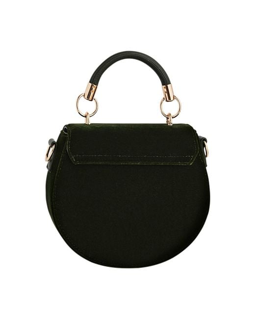 Fable England Black Charlotte Sunflower Top Handle Bag