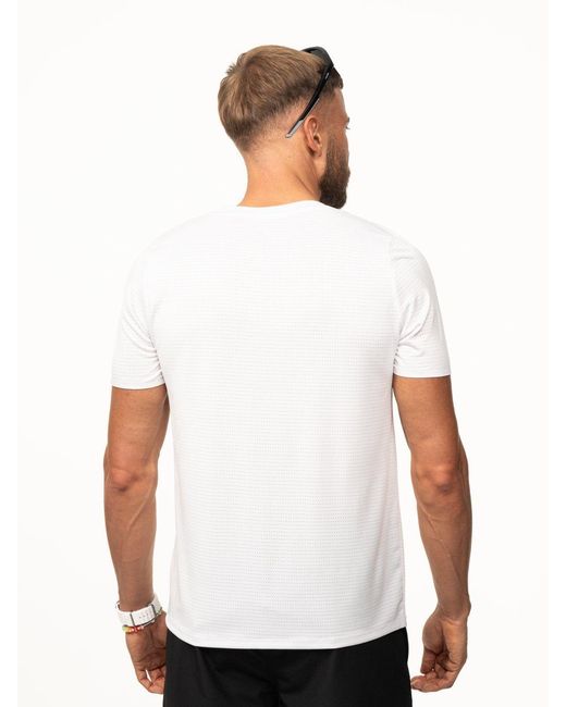 Saved Lab White Performance Tee for men