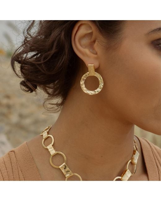 Marcia Moran Metallic Harlene Earrings