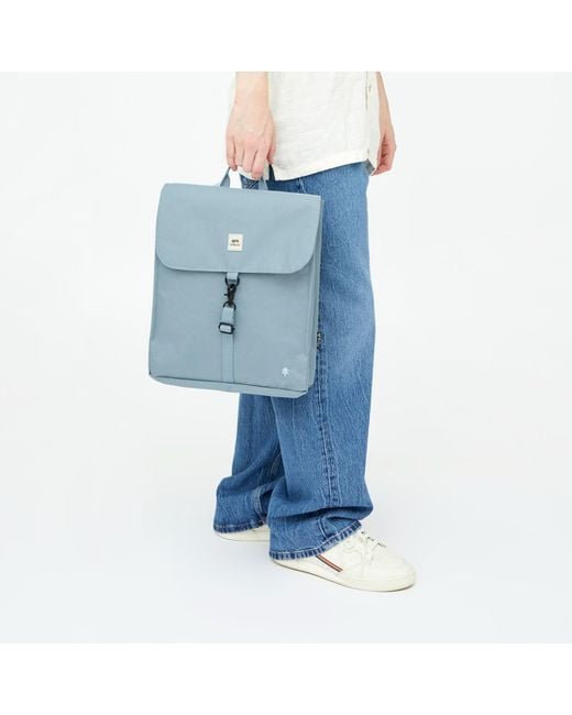 Lefrik Blue Handy Mini Backpack Stone