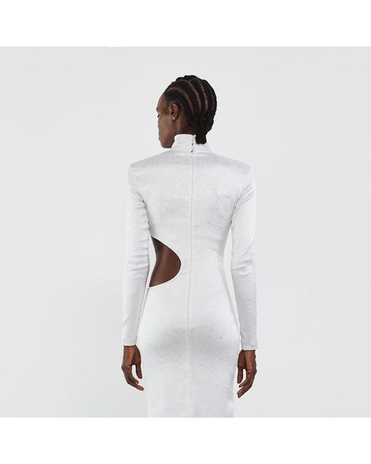 Vestiaire d'un Oiseau Libre White Guilty Cut-Out Dress