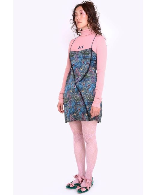 Natalia Petruch Pink Daphne Turtle Neck Sweater