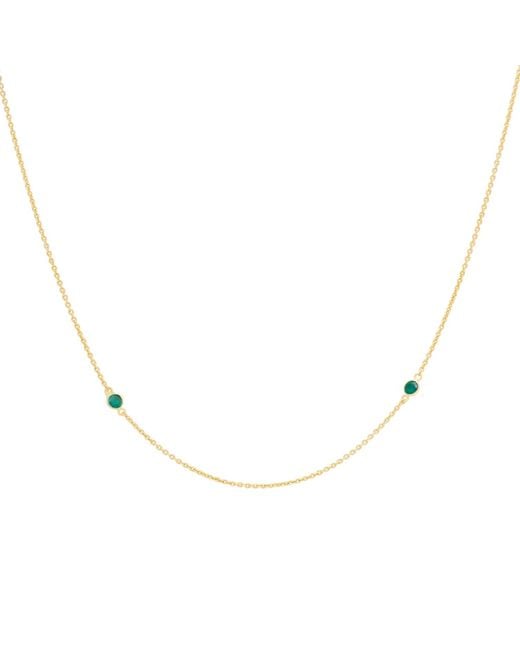 Lavani Jewels Multicolor Taurus Goldplated Birthstone Chain