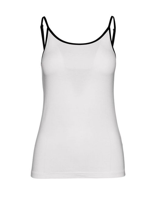 Conquista Black Fitted Strappy Top