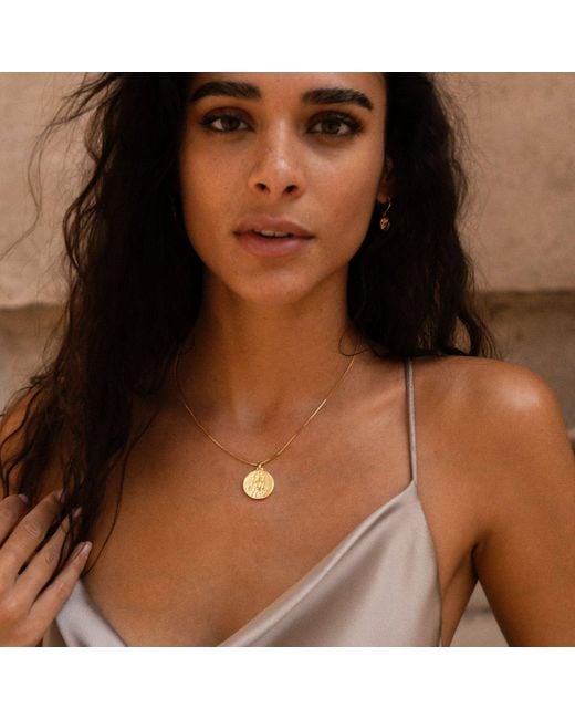 Vermaye Switzerland Metallic Circe Necklace Vermeil Boxchain