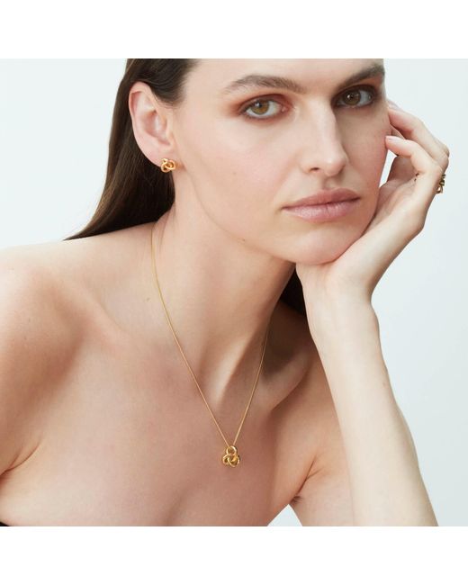 Muru Metallic Amara Studs