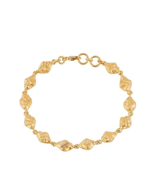 Opium Jewels Metallic Golden Nugget Bracelet