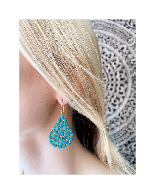 Opium Jewels Blue Mosaic Jali Drops