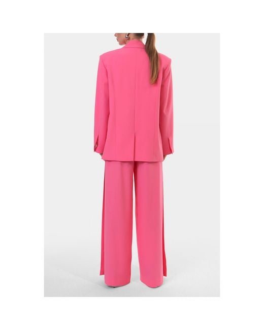 AGGI by HALEWSKI Pink Petra Barbie Oversized Blazer