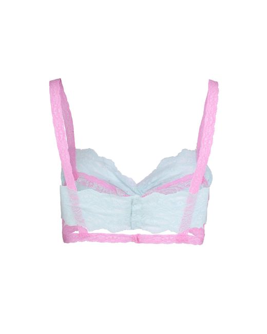 Natalia Petruch Multicolor Eugenie Lace Bralette Top