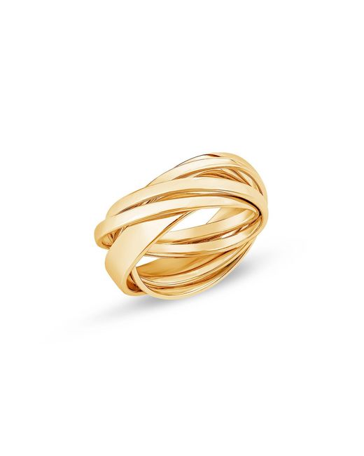 SALLY SKOUFIS Metallic Androg Ring