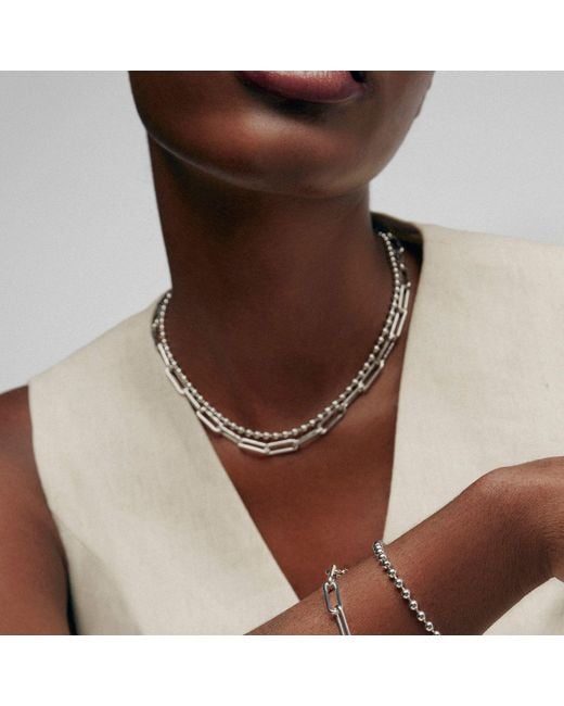 Onia Metallic Maxi Sphere Choker