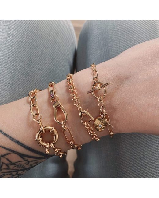 IN CAUDA VENENUM Metallic Parvati Bracelet