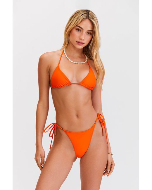 Sunkissed Orange Le Triangle Bottom