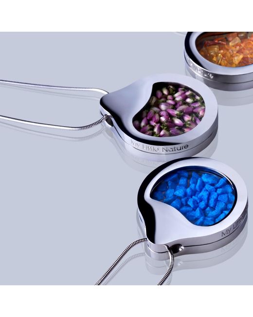 My Little Nature Blue Elegant Handcrafted Necklace With Natural Stones – Unique Nature-Inspired Pendant Jewelry