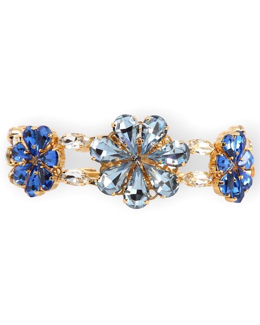 DAMAPREZIOSA Blue Daisy Sapphire Bracelet