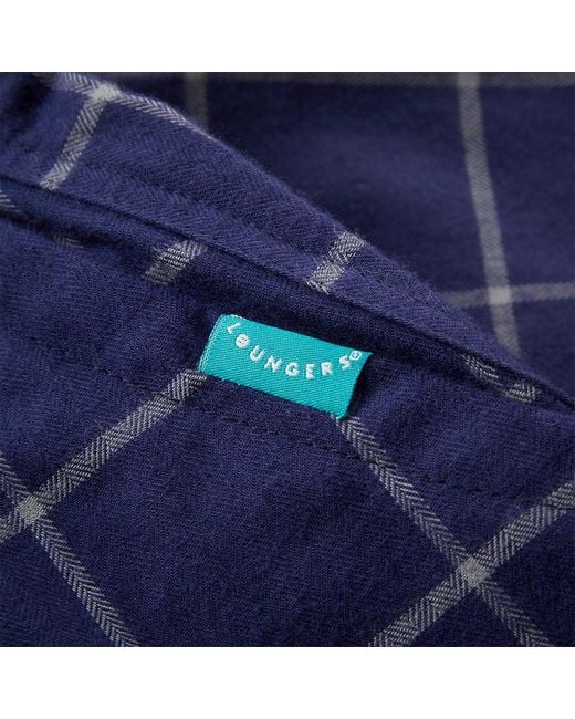 Lounge Blue Loungewear Trousers-Pants Regular Length Sea Otter Design for men