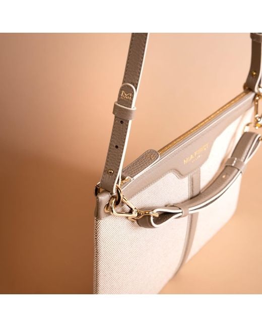 Mia First - Venezia Natural Neutrals Clutch Petitemia Canvas