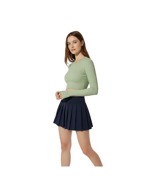 Altra Volta Green Pistachio Open-Back Top