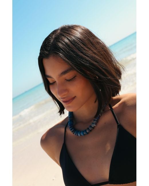 Hannah B. Jewelry Blue Gemstone Choker