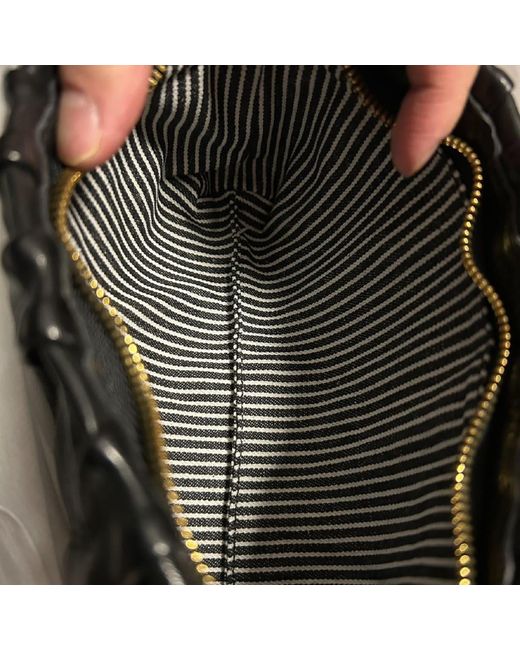 Rimini Black Distressed Leather Sling Bag 'azzura'