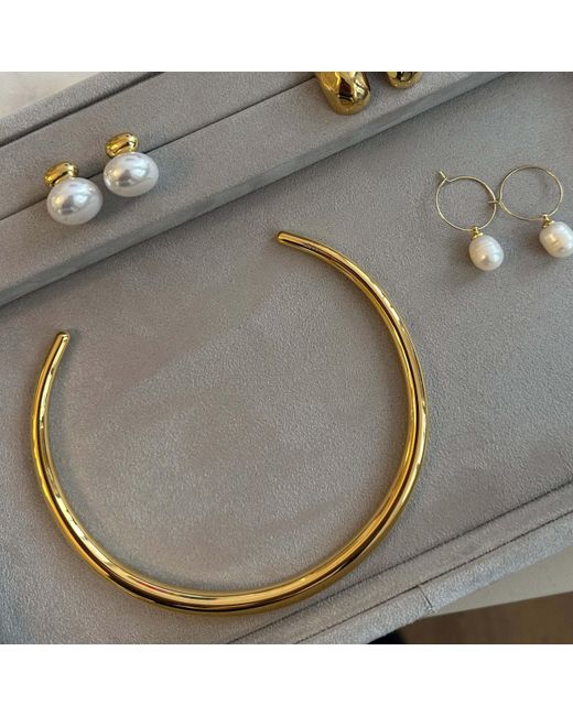 Smilla Brav Metallic Choker Necklace Cynthia