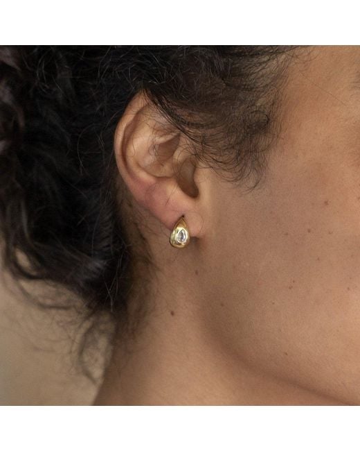 Zepplin the Label Metallic Stellina Studs-Dainty Studs