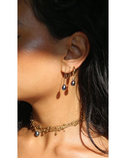 Marquise Swim Blue Earrings