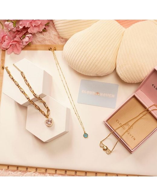 Cloud Haven Metallic All Heart Pastel Choker
