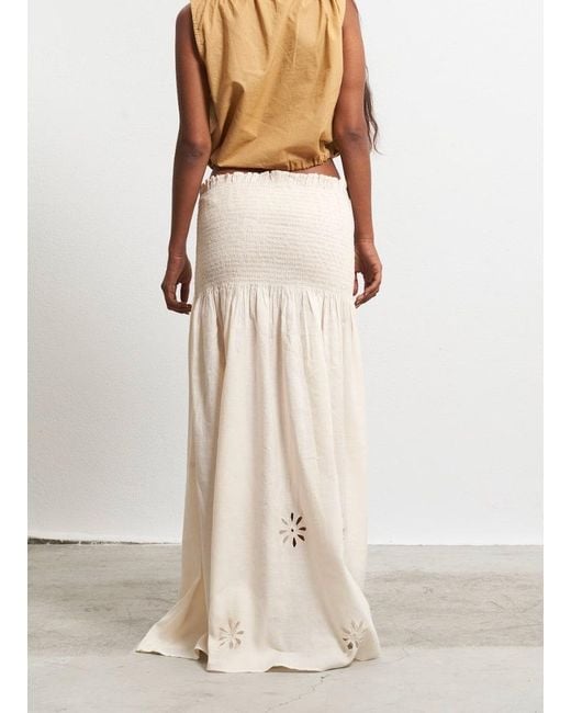 Par & Escala White Alma Skirt