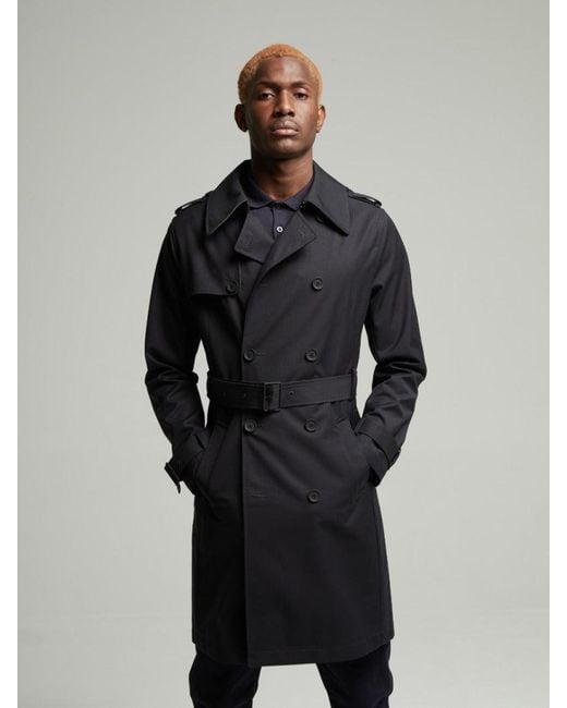 Guards London Blue Beacon Unlined Trench Coat for men