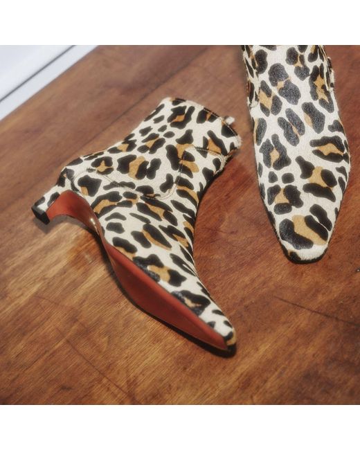 Mariano Shoes Brown Gandarinha Boot Leopard