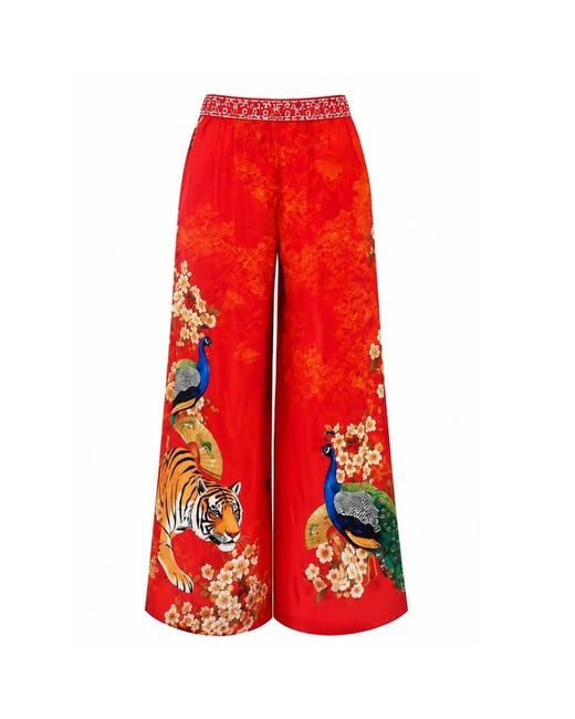 Ana Luisa Kyoto Inspired Wide Leg Pants
