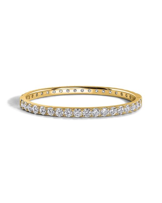 Viviana Halil Metallic The Eternity Moissanite Bangle