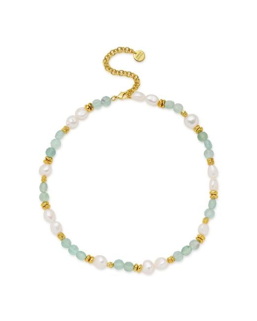 Amber Sceats Metallic Agave Necklace