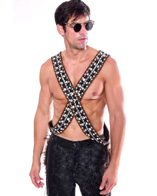 Harmonia Ny Blue The Jaguar Ritual Harness Harmonia X Kikiriki for men