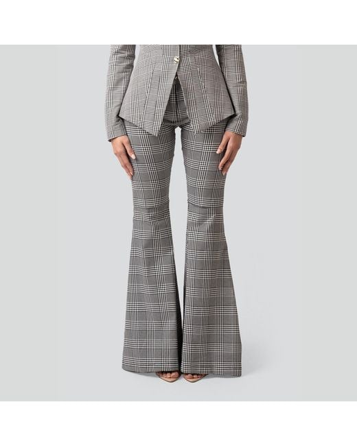 Maui X Lolita Gray Geneviève Tailored Pants