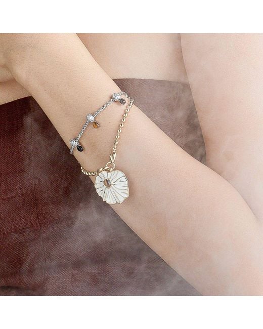 Onia Metallic Twisted Root Bracelet