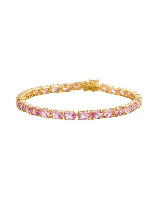 Juvetti Metallic Salto Tennis Bracelet