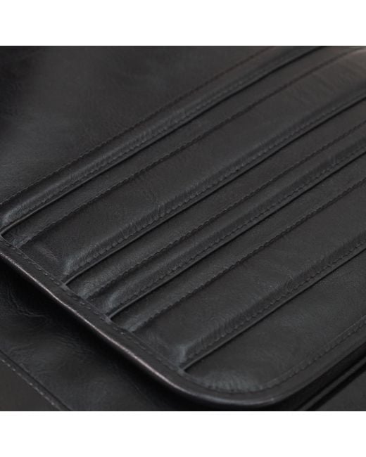 Storm Black Atlas Panelled Messenger for men