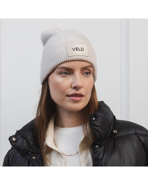 VLD White Neutrals Uniform Beanie