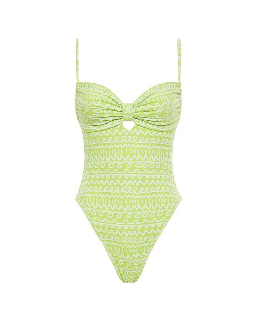 Montce Green Lime Icing Devin One-piece