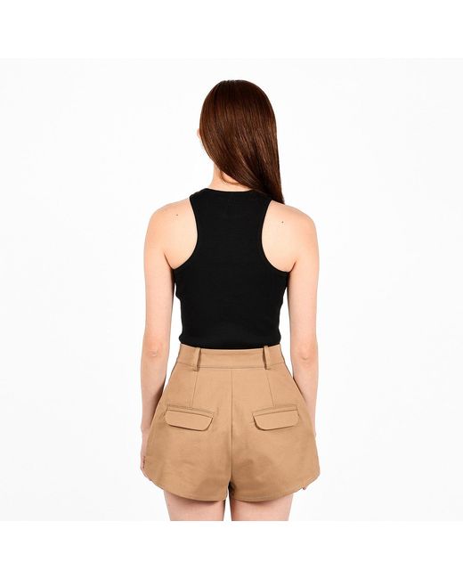Ioana Ciolacu Black Coal Tank Top