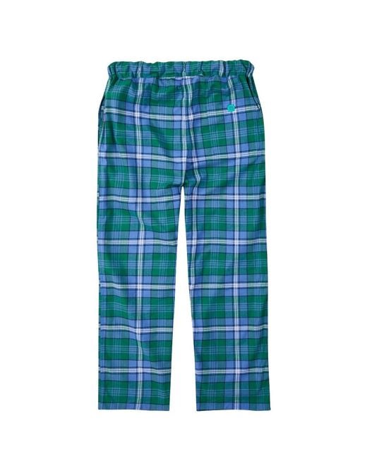 Lounge Blue Soft, Breathable Organic Brushed Cotton Loungewear Trousers