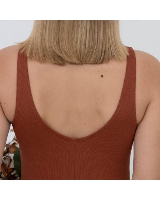The Koozy Red Maternity Elba Sleeveless One-Piece